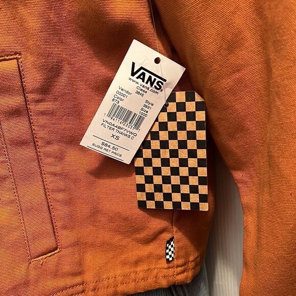 NWT vans filter thanks coach jacket size XS - Picture 7 of 11